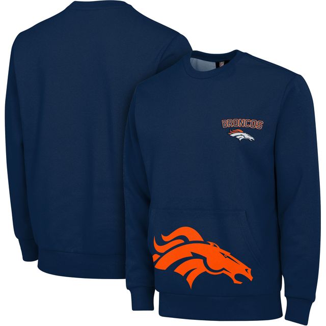 Homme FOCO Navy Denver Broncos Pocket - Pullover