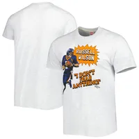 Russell Wilson Denver Broncos Nike Player Name & Number T-Shirt - Orange