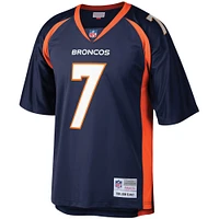 Maillot réplique Mitchell & Ness John Elway bleu marine Denver Broncos 1998 Legacy pour homme