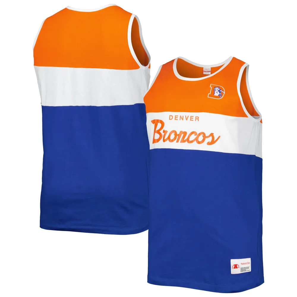 Lids John Elway Denver Broncos Mitchell & Ness Big Tall Split