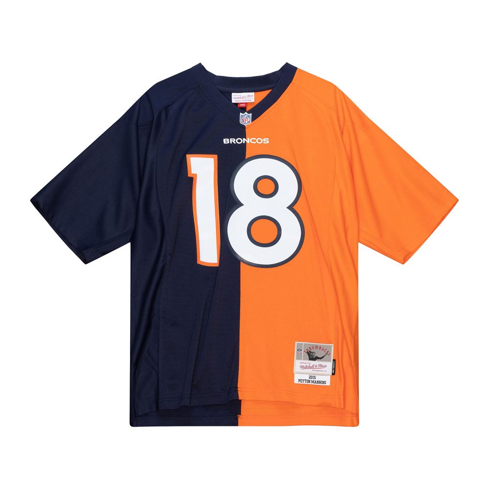 Mitchell & Ness Men's Mitchell & Ness Peyton Manning Navy/Orange