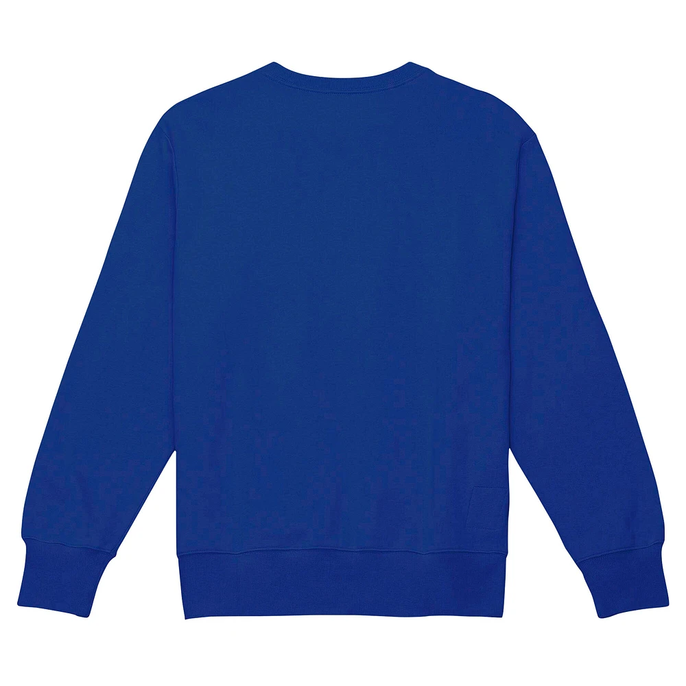 1 sweat-shirt en polaire basique Mitchell & Ness Royal Denver Broncos