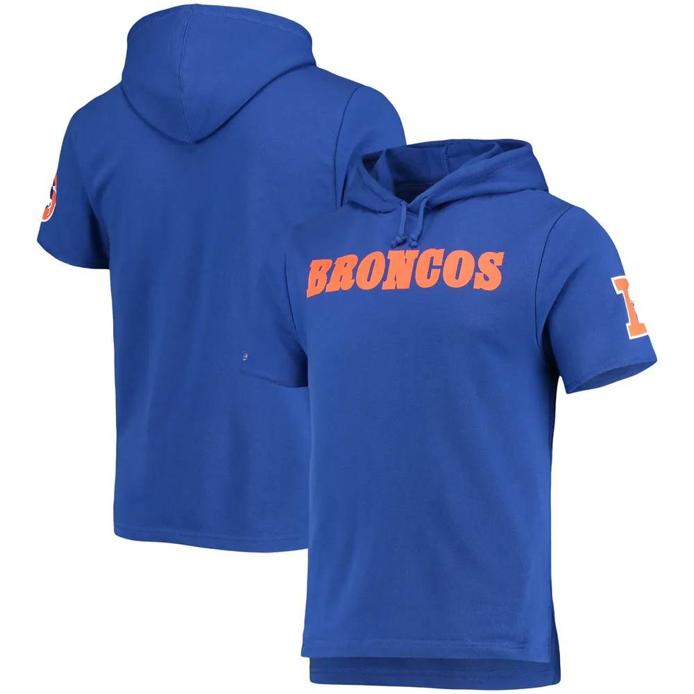 Lids Denver Broncos Mitchell & Ness Game Day Hoodie T-Shirt