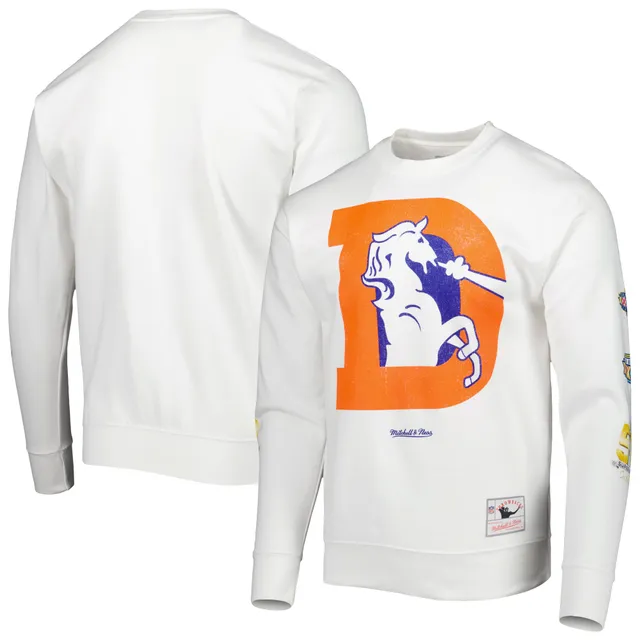 Lids New York Giants Mitchell & Ness VIP Rings Crew Sweatshirt - White