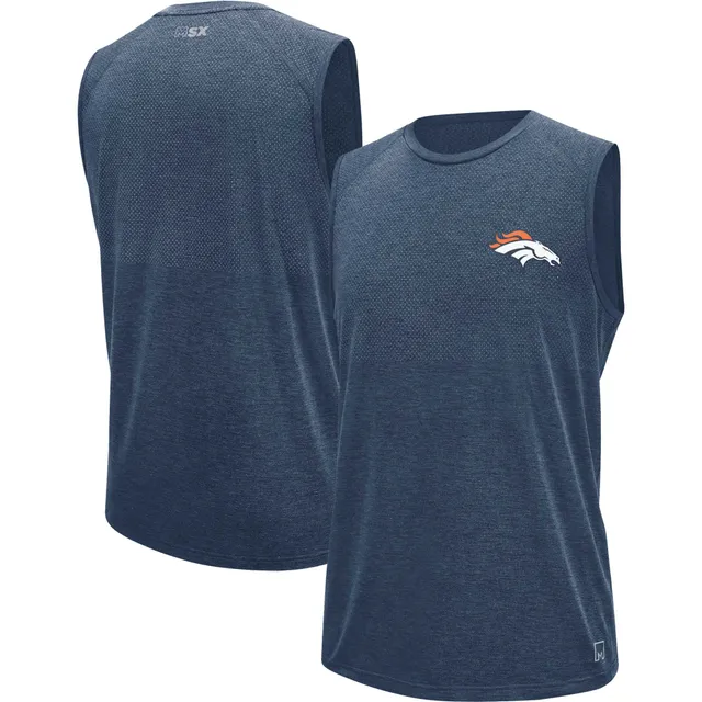 Nike Men's Denver Broncos Sideline Team Issue Navy T-Shirt