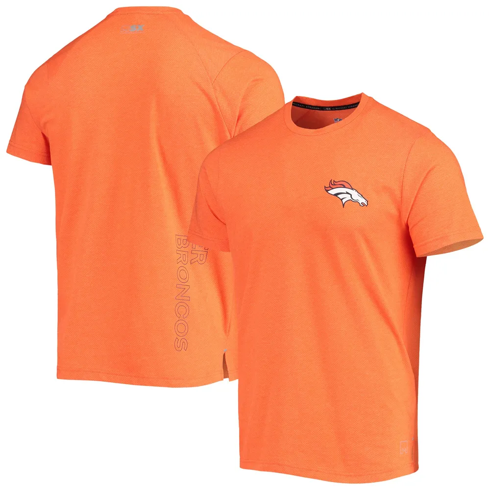 Denver Broncos Nike Dri-Fit Cotton Long Sleeve Raglan T-Shirt - Mens