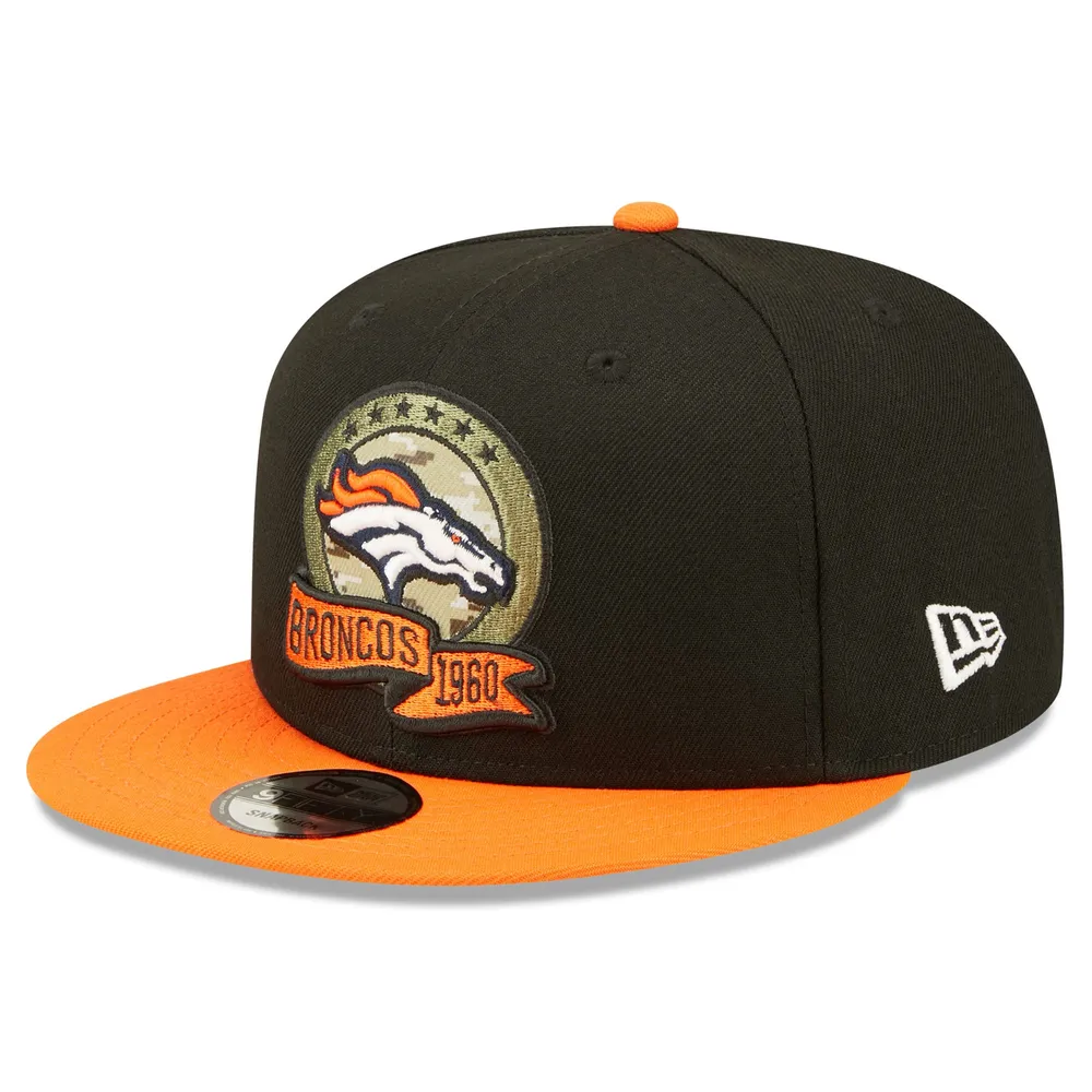 Denver Broncos New Era Youth Tear 9FIFTY Snapback Hat - Orange