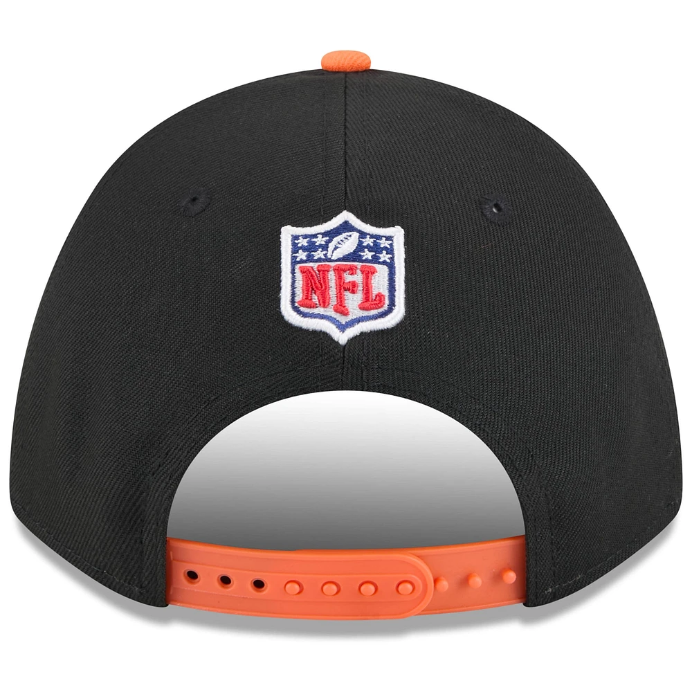 Men's New Era /Orange Denver Broncos 2025 NFL Draft 9FORTY A-Frame M-Crown Adjustable Hat