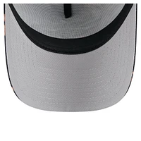 Men's New Era Black Denver Broncos Bleached 9FORTY A-Frame Adjustable Hat