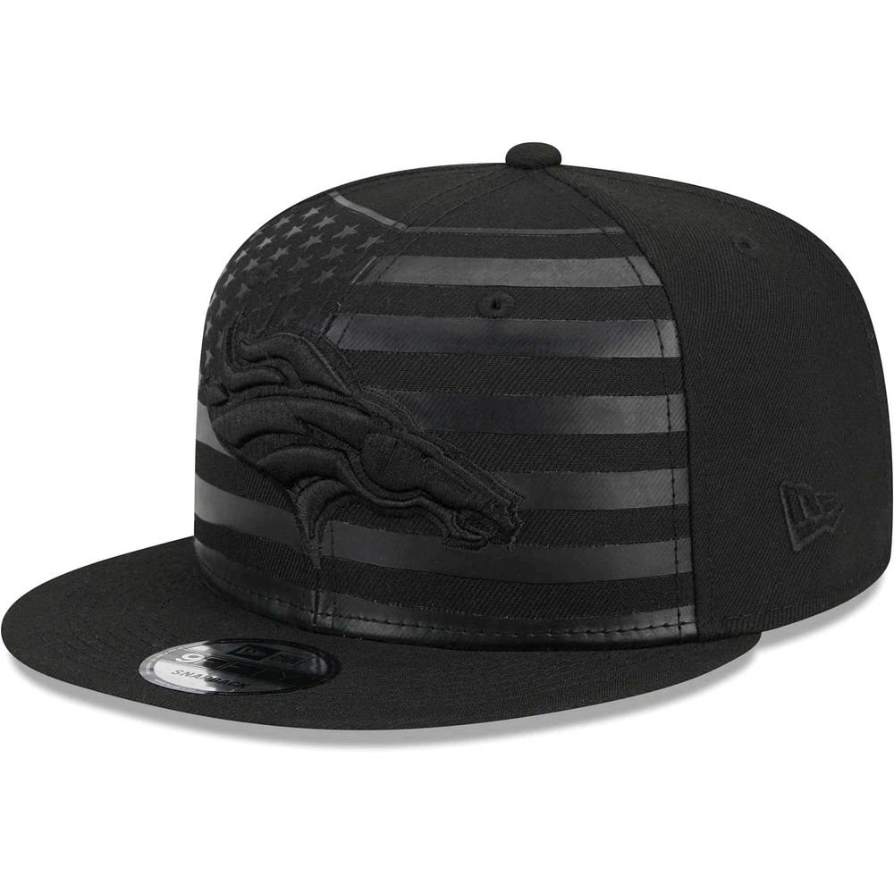 Casquette Snapback 9FIFTY Independent des Broncos de Denver New Era pour homme, noire