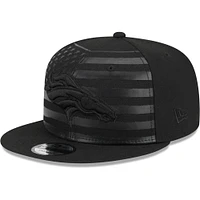 Casquette Snapback 9FIFTY Independent des Broncos de Denver New Era pour homme, noire
