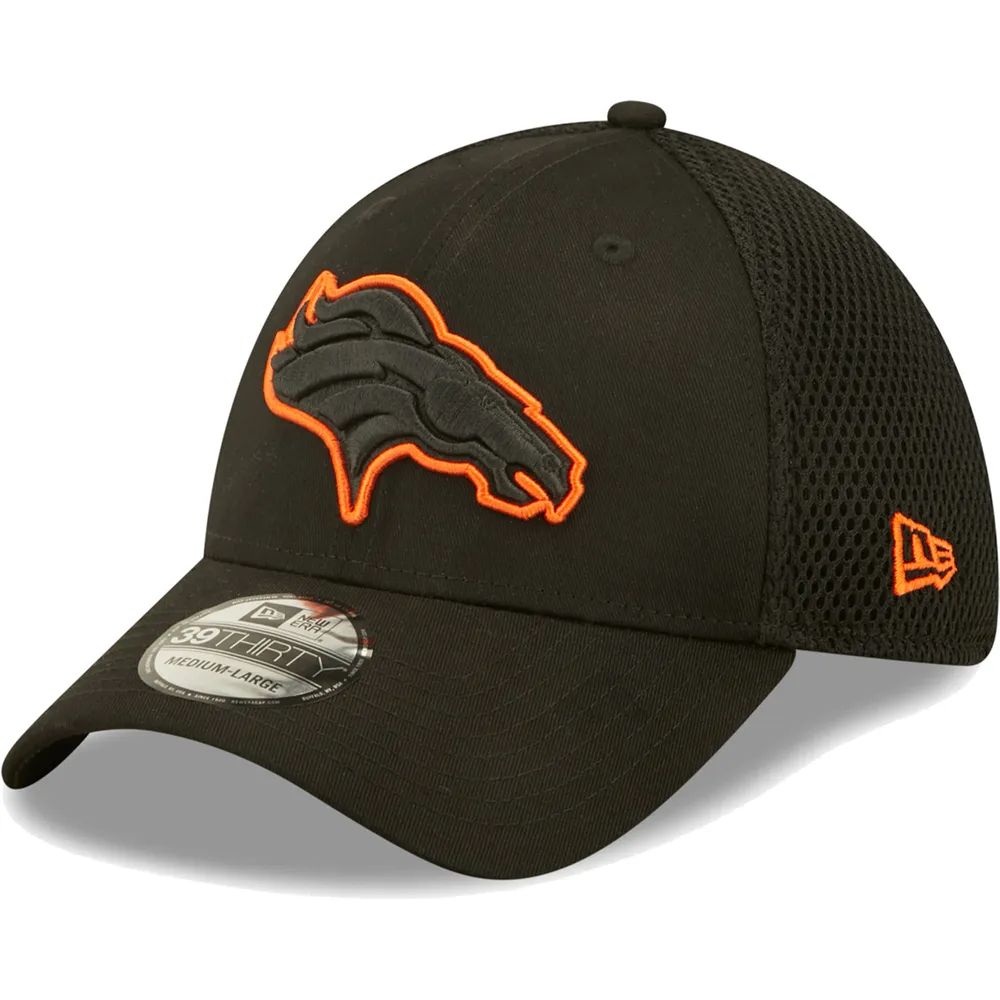 New Era Men's Denver Broncos 39Thirty Neo Orange Stretch Fit Hat