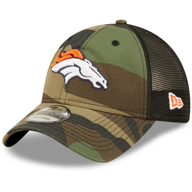 Youth New Era Camo Denver Broncos Core Classic 2.0 9TWENTY Adjustable Hat