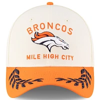 Men's New Era /Orange Denver Broncos 2025 NFL Draft 39THIRTY Flex Hat