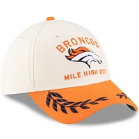 Men's New Era /Orange Denver Broncos 2025 NFL Draft 39THIRTY Flex Hat