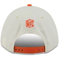 Men's New Era /Orange Denver Broncos 2025 NFL Draft 9FORTY A-Frame M-Crown Adjustable Hat