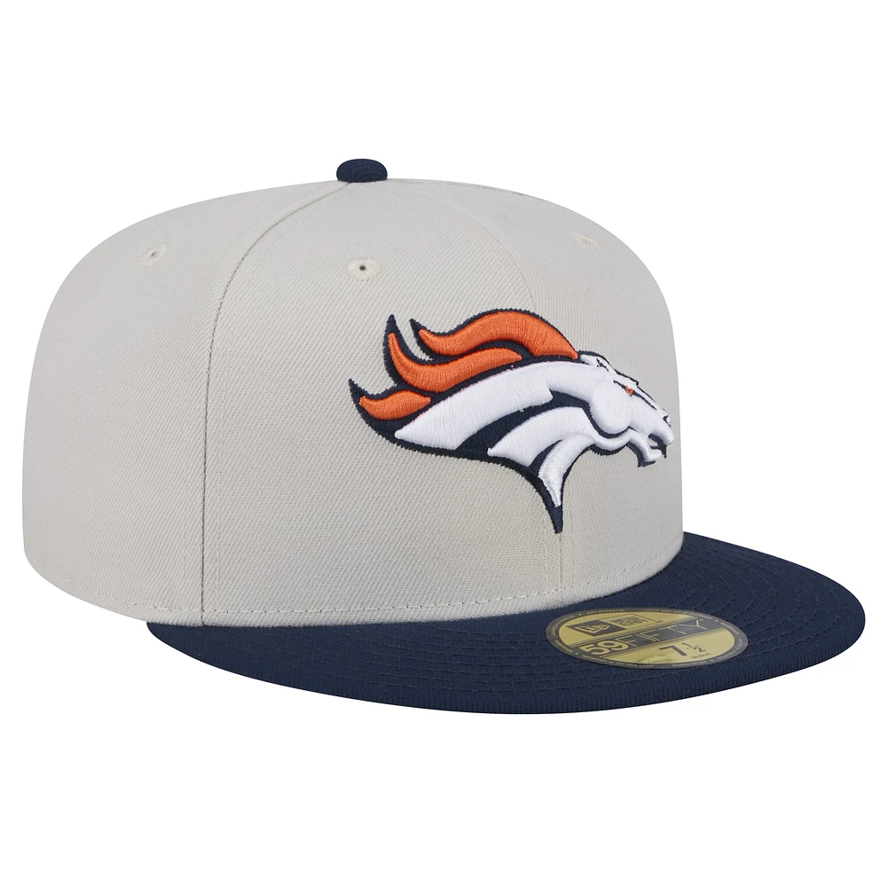 Men's New Era Denver Broncos Stoney 59FIFTY Fitted Hat