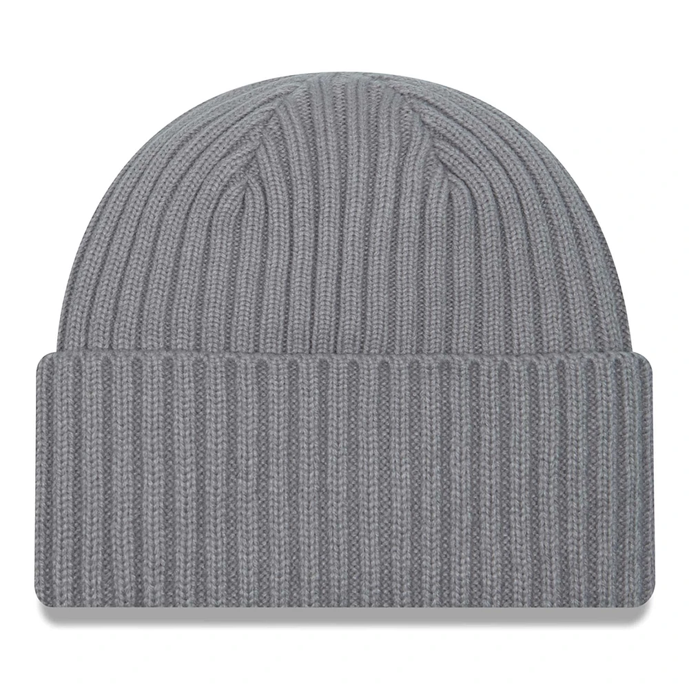 Bonnet en tricot à revers multiples New Era pour hommes