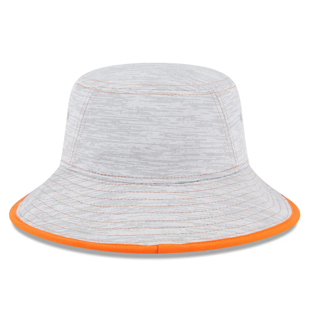 Men's New Era Gray Denver Broncos Game Bucket Hat