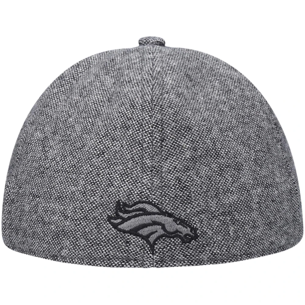 Men's New Era Gray Denver Broncos Peaky Duckbill Fitted Hat