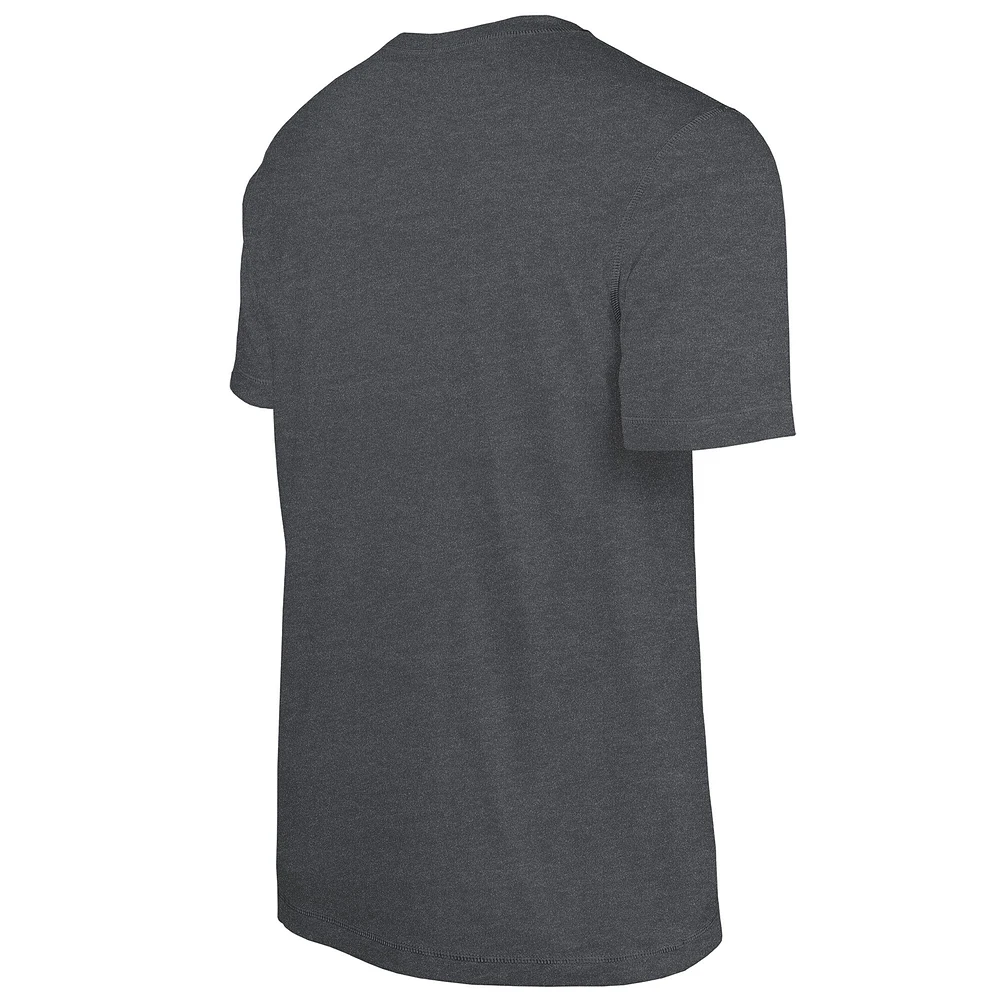 Men's New Era Heather Navy Denver Broncos 2024 NFL Training Camp T-Shirt