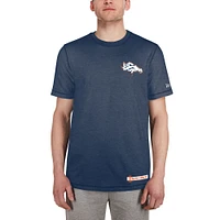 Men's New Era Heather Navy Denver Broncos 2024 NFL Training Camp T-Shirt