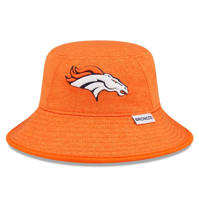 Denver Broncos New Era 2022 Sideline 59FIFTY Fitted Hat - Cream/Orange