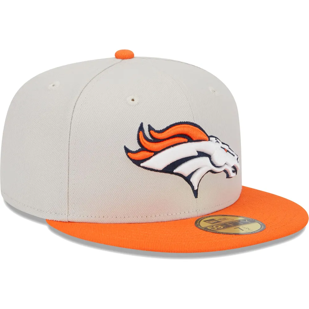 New Era Broncos Lips 59FIFTY Fitted Hat Men's Green Tree