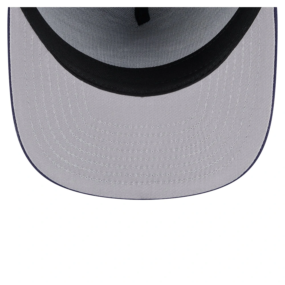 Men's New Era Navy Denver Broncos Color Pack A-Frame 59FIFTY Fitted Hat