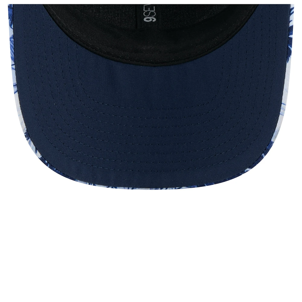 Men's New Era  Navy Denver Broncos Hula Trucker 9SEVENTY Adjustable Hat