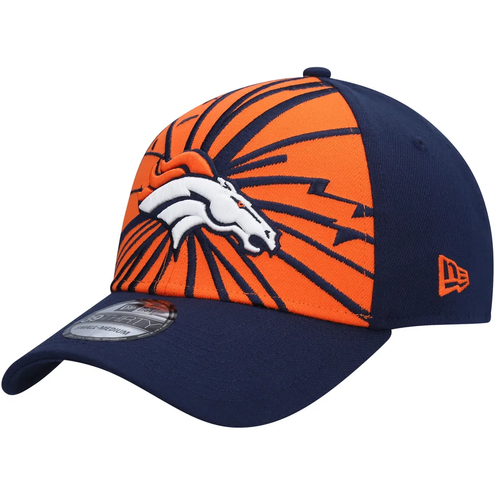 Lids Denver Broncos New Era Shattered 39THIRTY Flex Hat - Orange/Navy