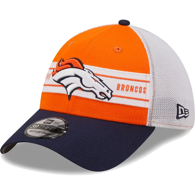 New Era Men's Gray Denver Broncos Team Neo 39THIRTY Flex Hat