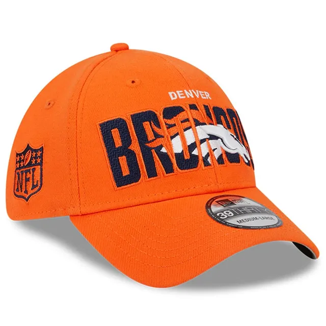 Men's New Era Black Denver Broncos Neon 59FIFTY Fitted Hat