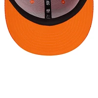 Casquette ajustée 59FIFTY orange Denver Broncos 2024 Sideline New Era pour homme