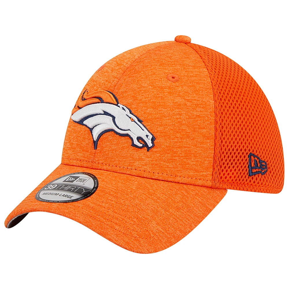 Casquette Flex 39THIRTY Basic des Denver Broncos New Era pour homme, orange