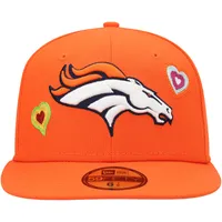 NWE BRONC ORANGE NFL POINT DE CHAÎNE COEUR 59FIFTY HATMENHIC