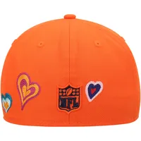 NWE BRONC ORANGE NFL POINT DE CHAÎNE COEUR 59FIFTY HATMENHIC