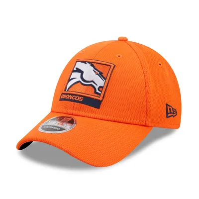 Men's New Era Orange Denver Broncos Framed AF 9FORTY Snapback Hat