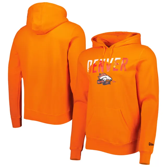 Lids Denver Broncos New Era Women's Tie Dye Fleece Full-Zip Hoodie - Navy