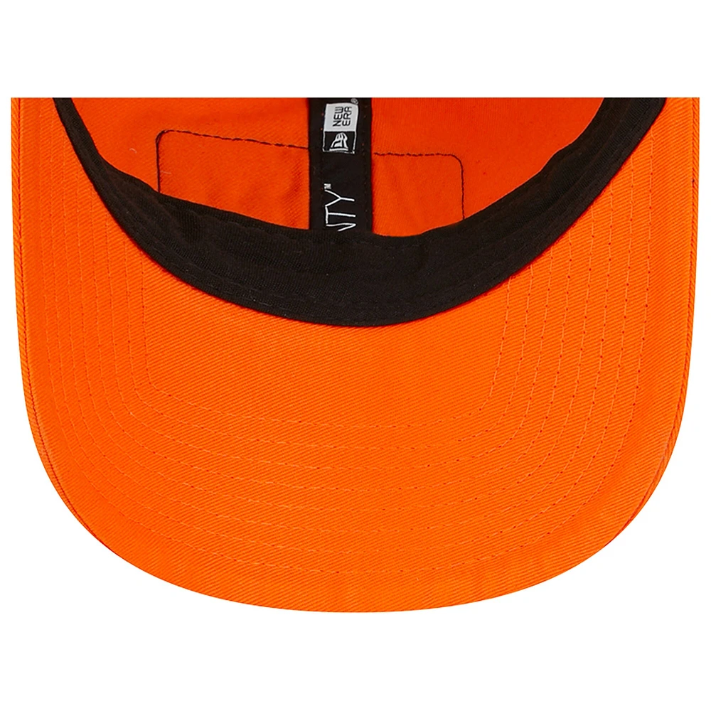 Casquette réglable 9TWENTY Property Trucker des Broncos de Denver New Era pour homme, orange