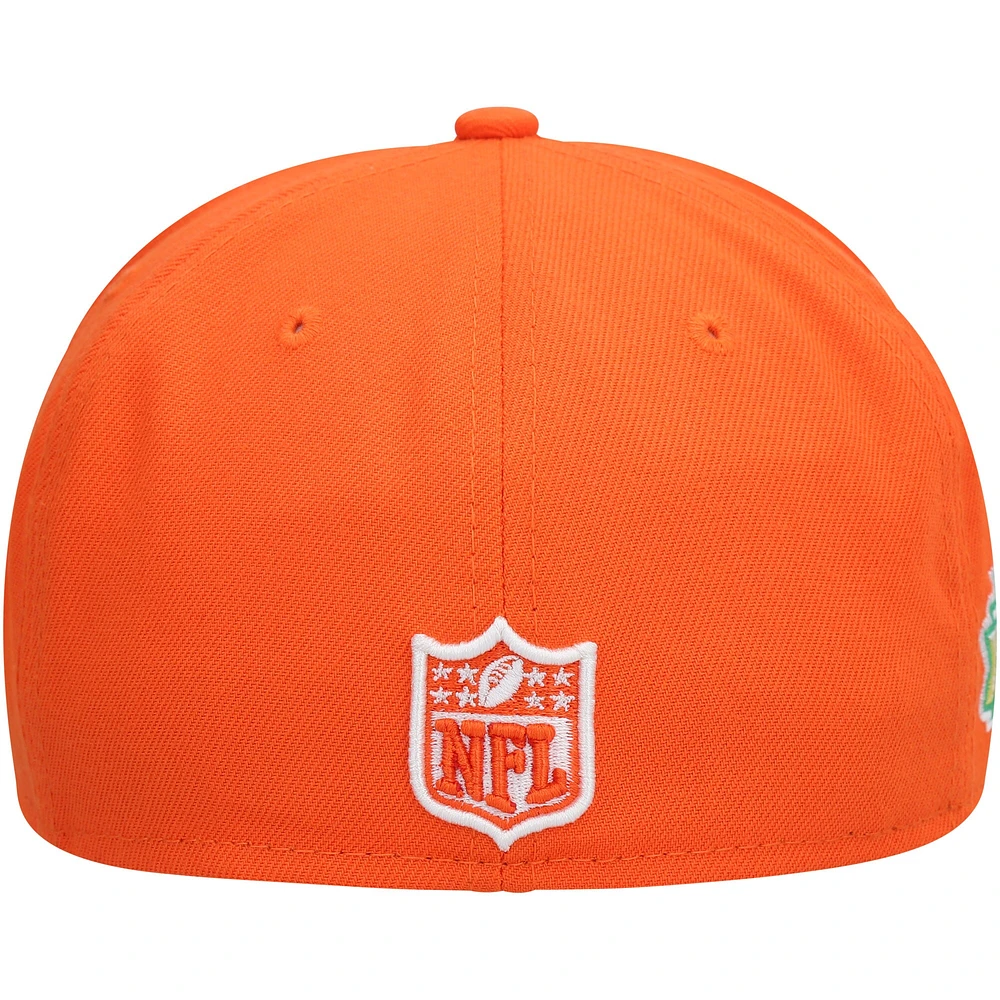 NWE BRONC ORANGE NFL AGRUMES POP 59FIFTY HATMENHIC