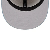 Men's New Era Stone/Light Blue Denver Broncos City Originals Lifestyle Two-Tone 59FIFTY Fitted Hat