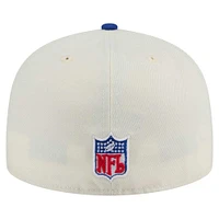 Men's New Era  White/Royal Denver Broncos Main 59FIFTY Fitted Hat