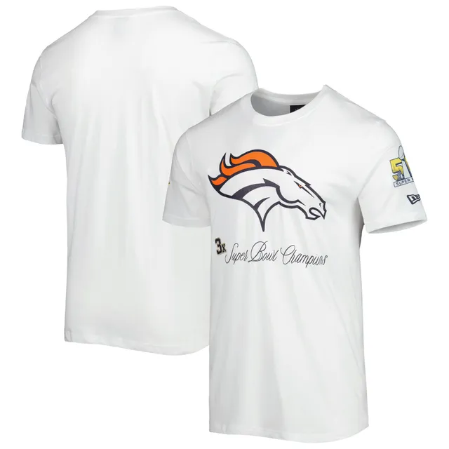 New Era Navy Denver Broncos Historic Champs T-Shirt