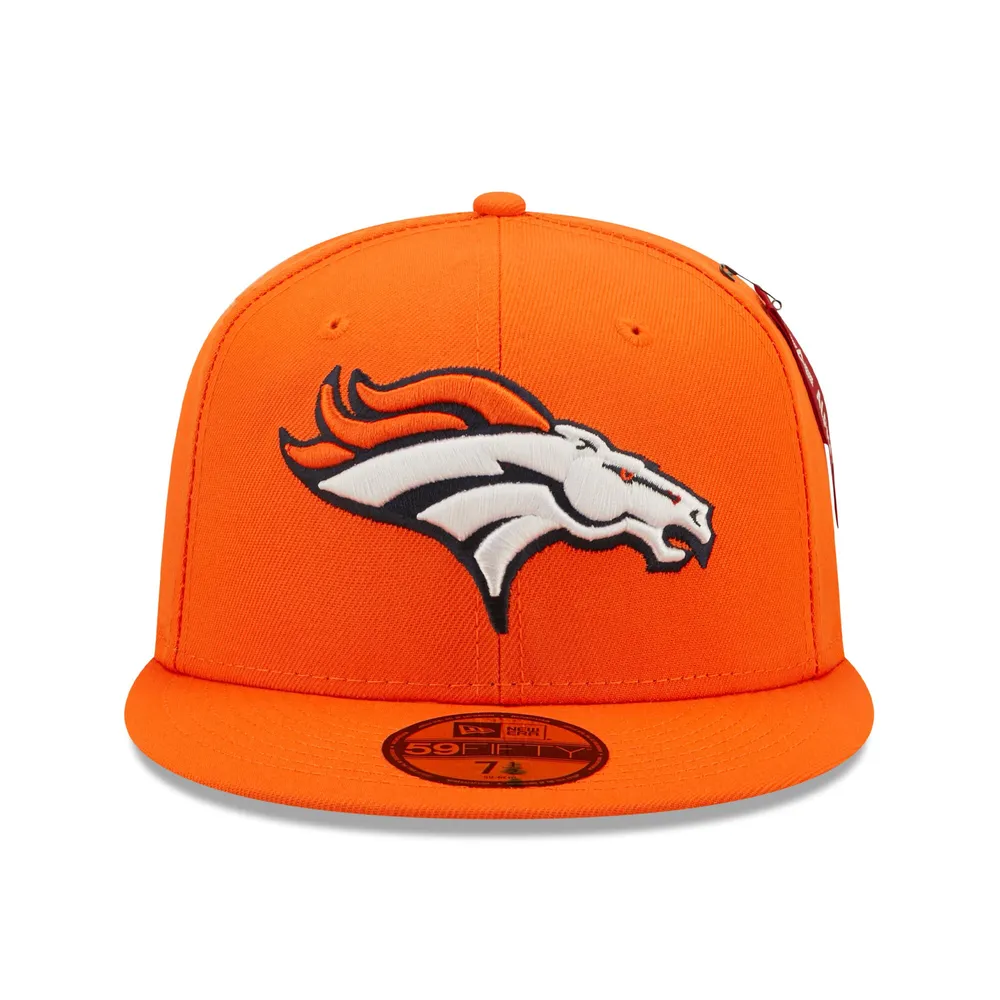 NWE BRONC ORANGE NFL ALPHA 59FIFTY HATMENHIC