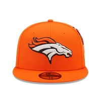 NWE BRONC ORANGE NFL ALPHA 59FIFTY HATMENHIC