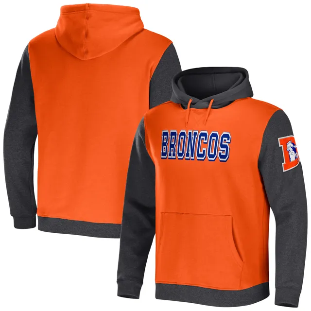 Denver Broncos Neutral Colour Logo Hoodie - Mens