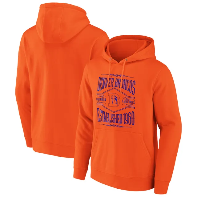 Men's Nike Royal Denver Broncos Classic Pullover Hoodie