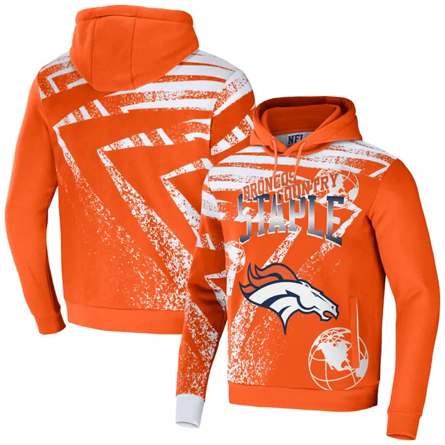 Denver Broncos Preschool Fan Gear Primary Logo Pullover Hoodie - Orange