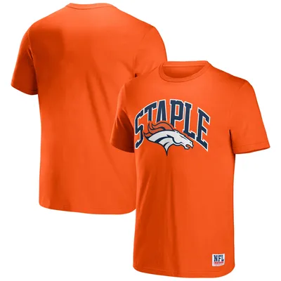 Denver Broncos NFL x Staple Logo Lockup T-Shirt - Orange